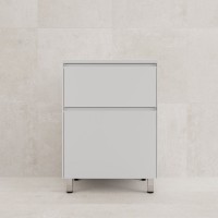 Тумба под раковину без столешницы Style Line Лима Plus 60 напольная, эмаль, белая матовая