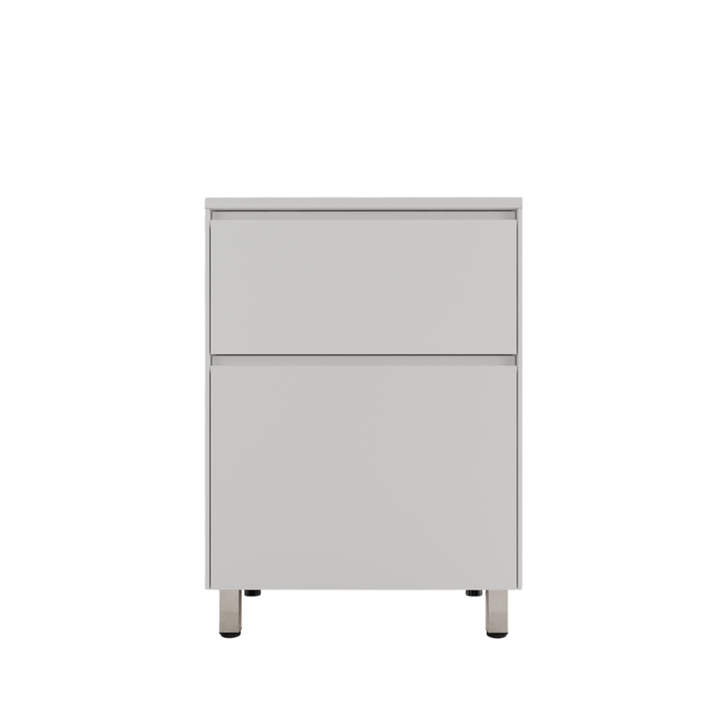 Тумба под раковину без столешницы Style Line Лима Plus 60 напольная, эмаль, белая матовая