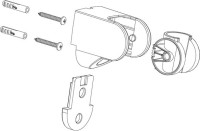 Настенный держатель Milardo 360CP00M53