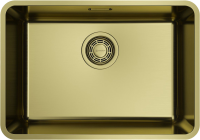 Комплект Мойка Omoikiri Omi 53-U/I Ultra Mini-LG светлое золото + Измельчитель Nagare 1000