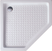 Поддон для душа Cezares Tray TRAY-A-P-100-15-W 100x100, с сифоном