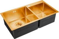Мойка кухонная Emar PVD EMB-210 PVD Nano Golden Мойка кухонная Emar PVD EMB-210 PVD Nano Golden