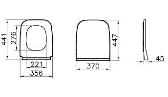 Комплект VitrA Integra Square 9856B003-7206