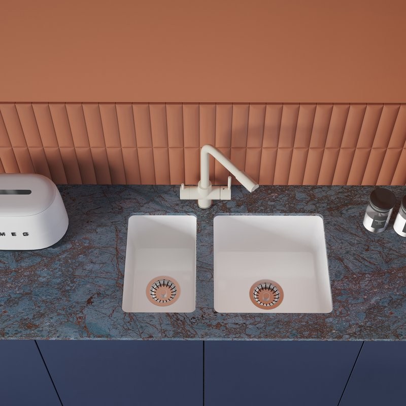 Мойка кухонная Domaci Сиена 50325-101 белый глянец