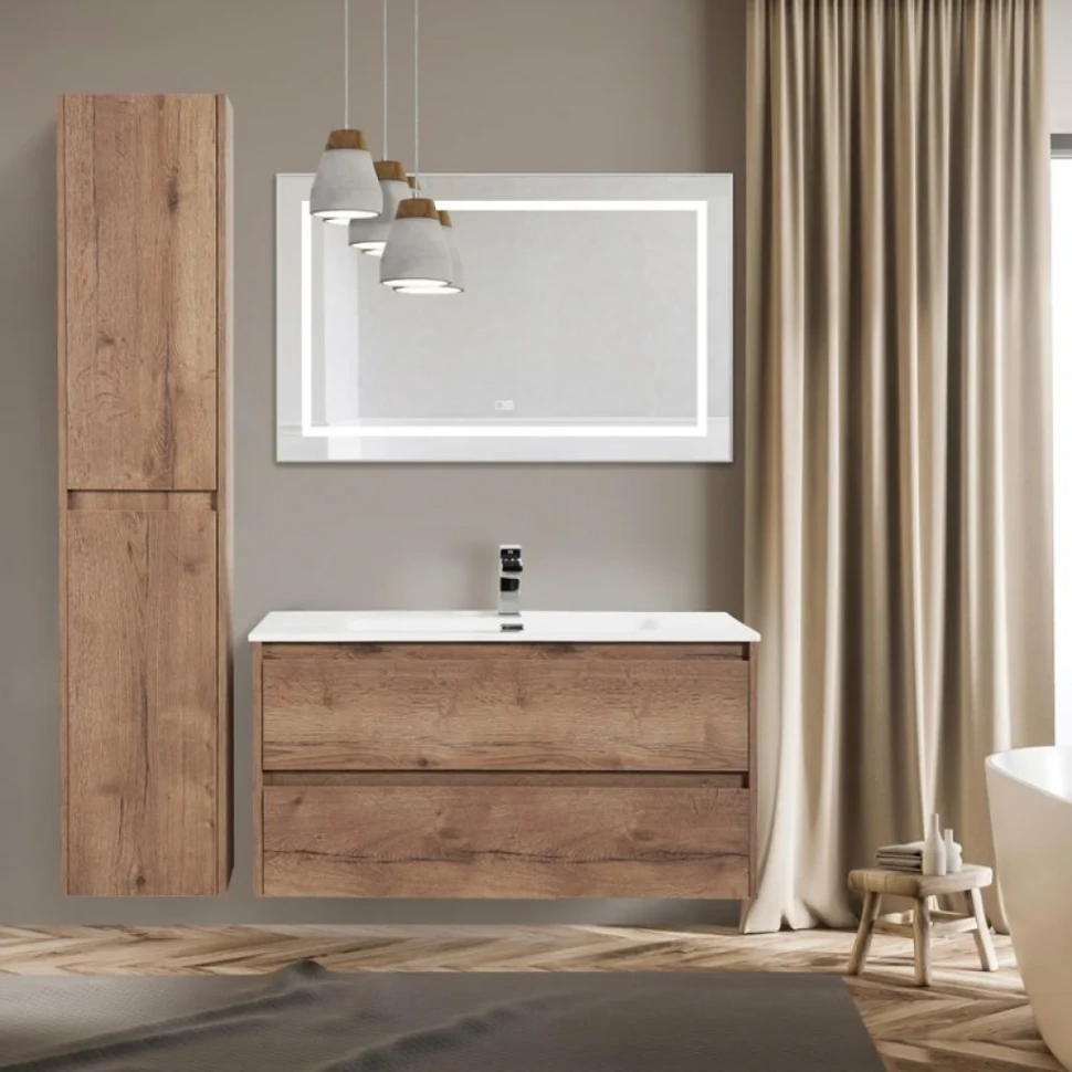 Зеркало BelBagno Kraft SPC-KRAFT-1085-685-TCH-WARM с подогревом