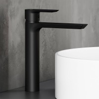 Смеситель для раковины Damixa Apollo 470250300 черный Смеситель для раковины Damixa Apollo 470250300 черный