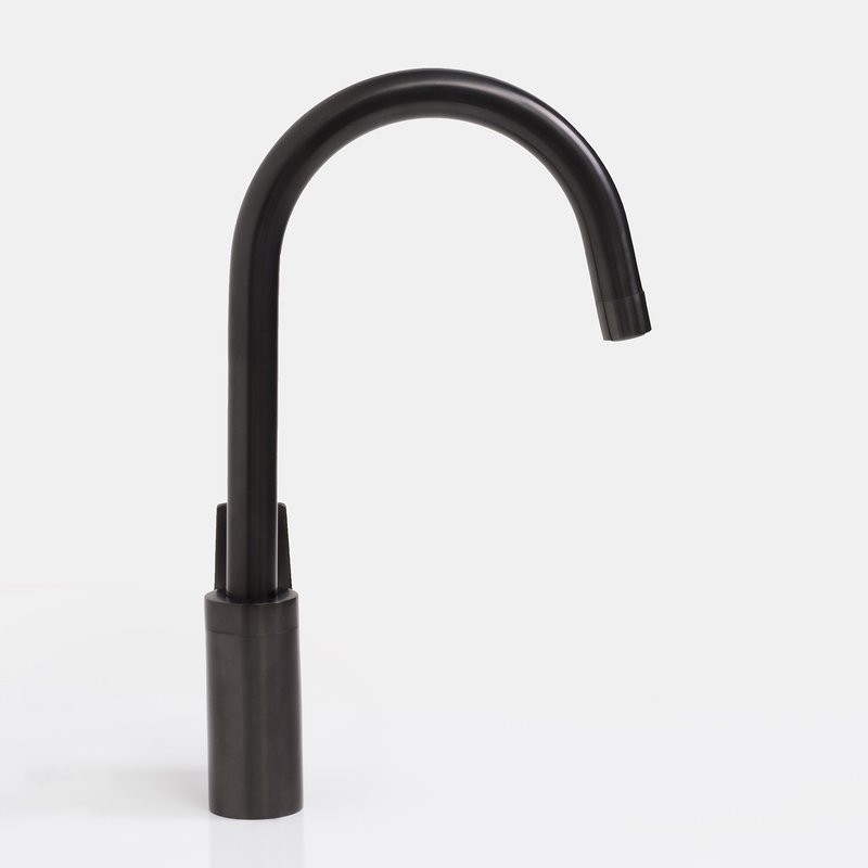 Смеситель для кухни Wasserkraft Wiese 8407 оружейная сталь