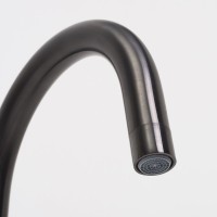 Смеситель для кухни Wasserkraft Wiese 8407 оружейная сталь