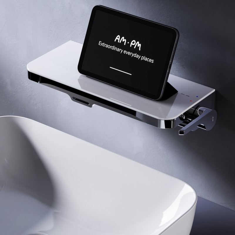 Смеситель для раковины AM.PM Func F8F72700 С ВНУТРЕННЕЙ ЧАСТЬЮ, хром