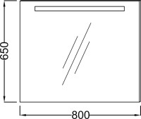 Мебель для ванной комнаты Jacob Delafon Vivienne 80 белая блестящая, раковина белая