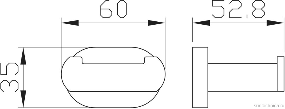 Крючок Wonzon & Woghand WW-8425-LG глянцевое золото