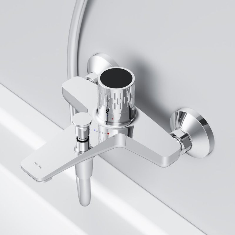 Смеситель для ванны с душем AM.PM Gem F90A10400 хром