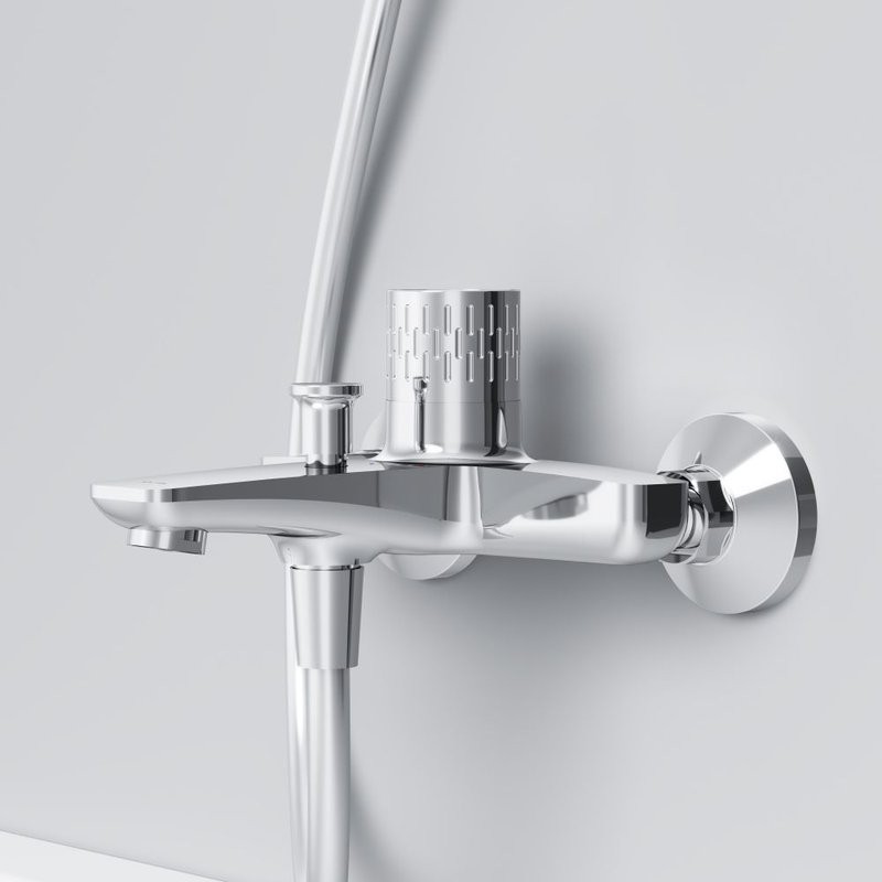 Смеситель для ванны с душем AM.PM Gem F90A10400 хром