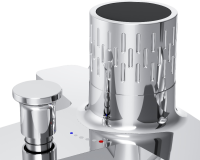 Смеситель для ванны с душем AM.PM Gem F90A10400 хром Смеситель для ванны с душем AM.PM Gem F90A10400 хром