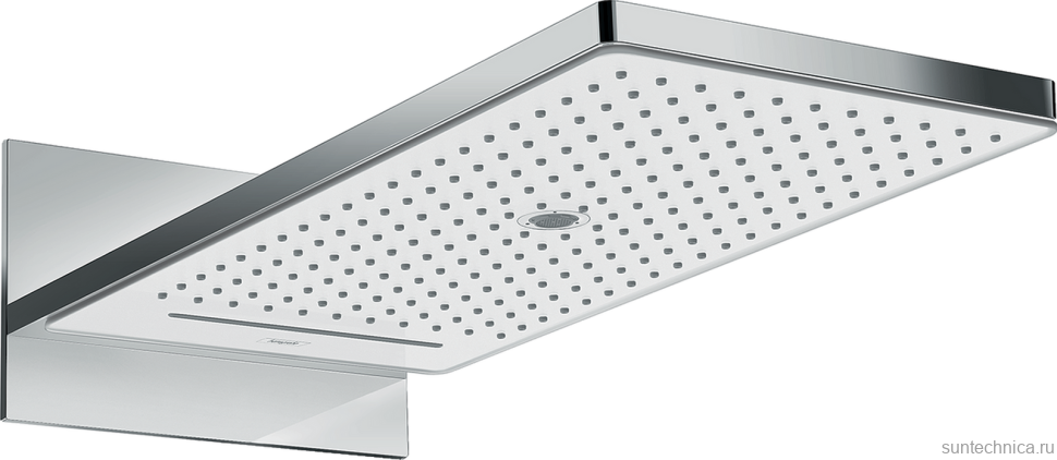 Верхний душ Hansgrohe Rainmaker Select 580 3jet 24011400 EcoSmart, белый, хром