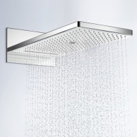 Верхний душ Hansgrohe Rainmaker Select 580 3jet 24011400 EcoSmart, белый, хром