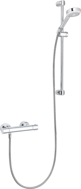 Термостатический смеситель Kludi Logo Shower Duo 6857505-00 с душевым гарнитуром