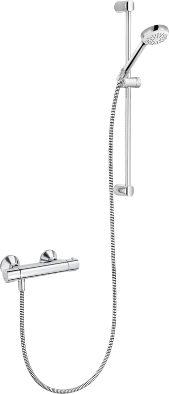 Термостатический смеситель Kludi Logo Shower Duo 6857505-00 с душевым гарнитуром