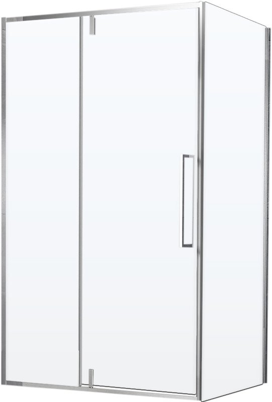 Душевой уголок Vincea Slim-N VSR-4SNP1011CL 110х100, профиль хром, стекло прозрачное