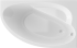 Акриловая ванна Timo Iva 1595 R 150x95, с каркасом, правая