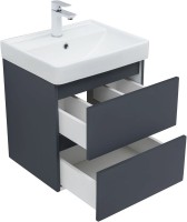 Тумба под раковину без столешницы Aquanet Вега 2.0 50 подвесная, маренго