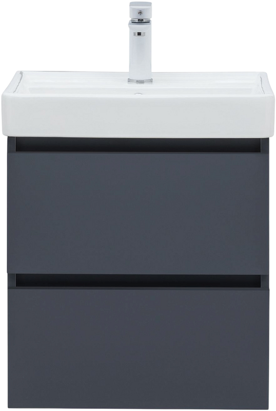 Тумба под раковину без столешницы Aquanet Вега 2.0 50 подвесная, маренго