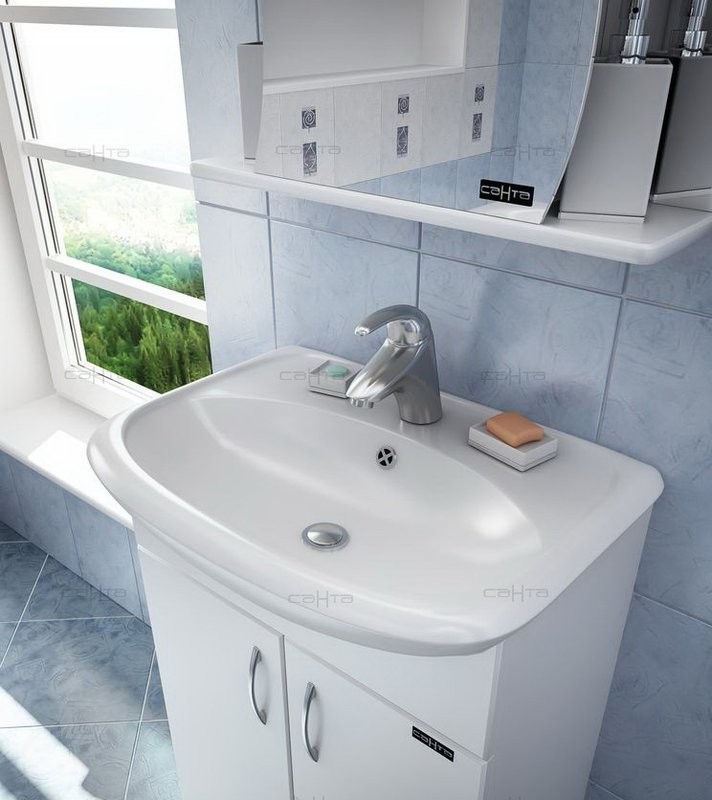 Мебель для ванной комнаты СаНта Уют 55