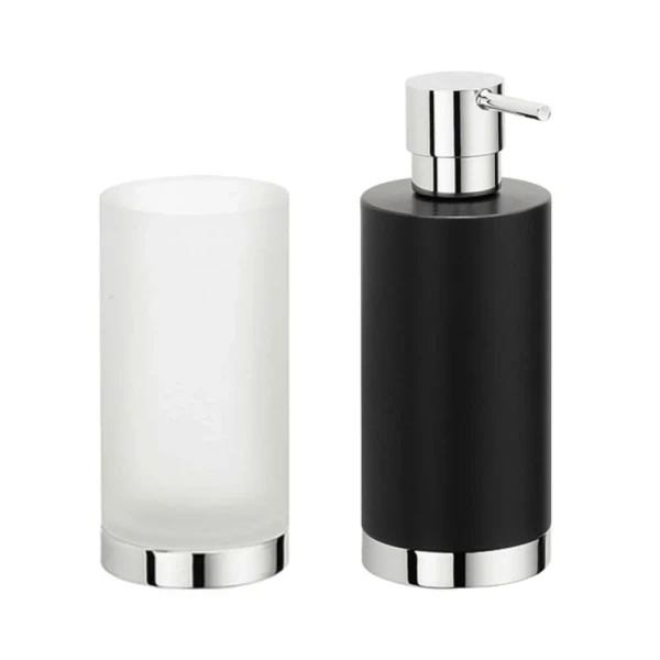Набор Стакан Colombo Design Nordic B5241.CR-VAN + Дозатор B9324.CR-CNO