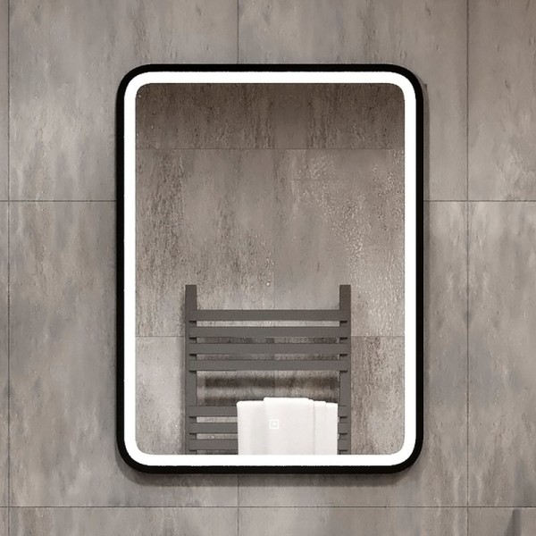 Зеркало Art&Max Genova 60 с подсветкой, функция антизапотевания