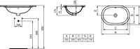 Раковина Ideal Standard Connect E504801 55 см