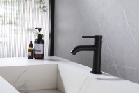 Смеситель для раковины Abber Wasser Kreis AF8110B черный