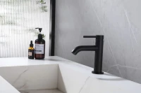 Смеситель для раковины Abber Wasser Kreis AF8110B черный Смеситель для раковины Abber Wasser Kreis AF8110B черный