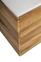 Тумба с раковиной BelBagno Marino-cer-n 100 подвесная, rovere rustico