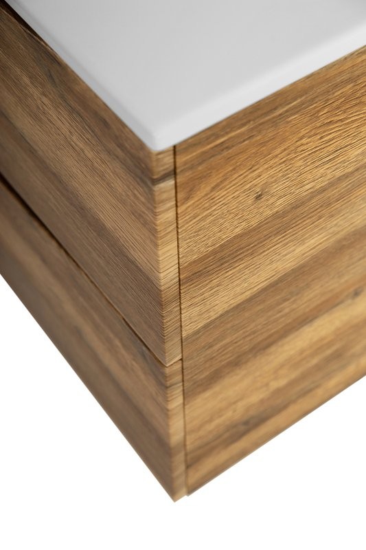 Тумба с раковиной BelBagno Marino-cer-n 100 подвесная, rovere rustico