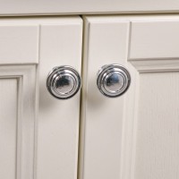 Мебель для ванной комнаты ValenHouse Эллина 80 слоновая кость, 2 дверцы, ручки хром