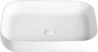 Тумба с раковиной Orange Line 80 подвесная, 2 ящика, матовая белая с раковиной B03-600W