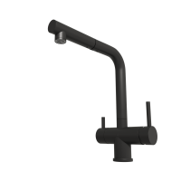 Смеситель для кухни Emar Steel ЕСВ 7017 black Смеситель для кухни Emar Steel ЕСВ 7017 black