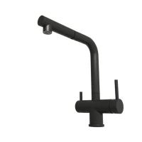 Смеситель для кухни Emar Steel ЕСВ 7017 black Смеситель для кухни Emar Steel ЕСВ 7017 black