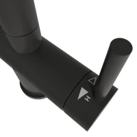 Смеситель для кухни Emar Steel ЕСВ 7017 black Смеситель для кухни Emar Steel ЕСВ 7017 black