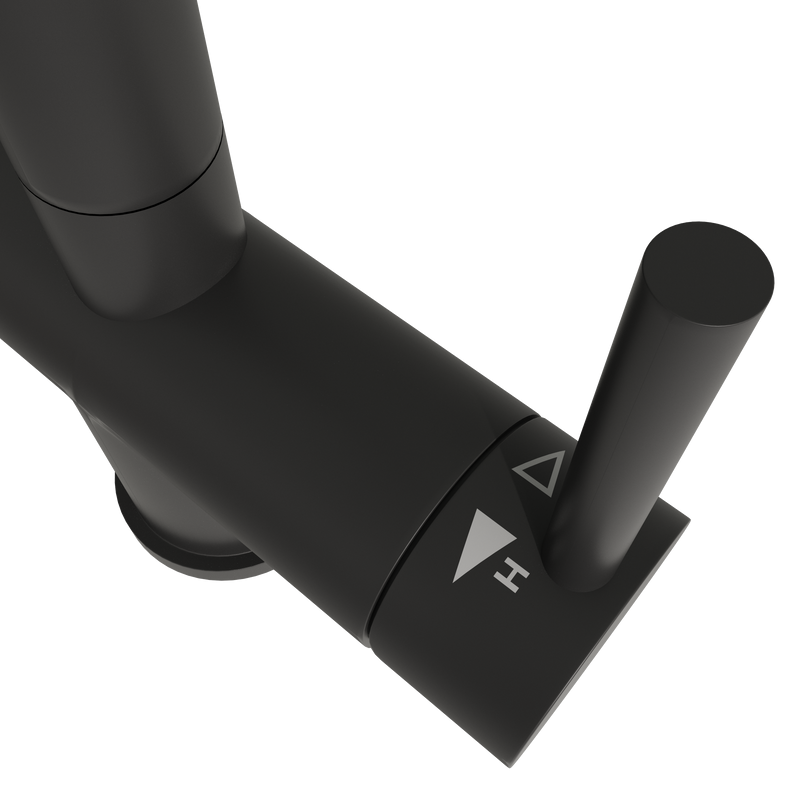 Смеситель для кухни Emar Steel ЕСВ 7017 black