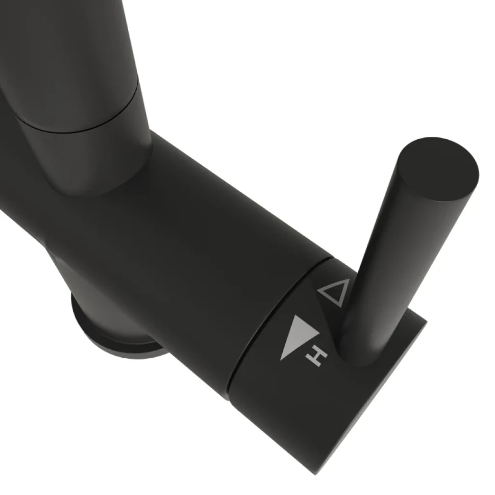 Смеситель для кухни Emar Steel ЕСВ 7017 black