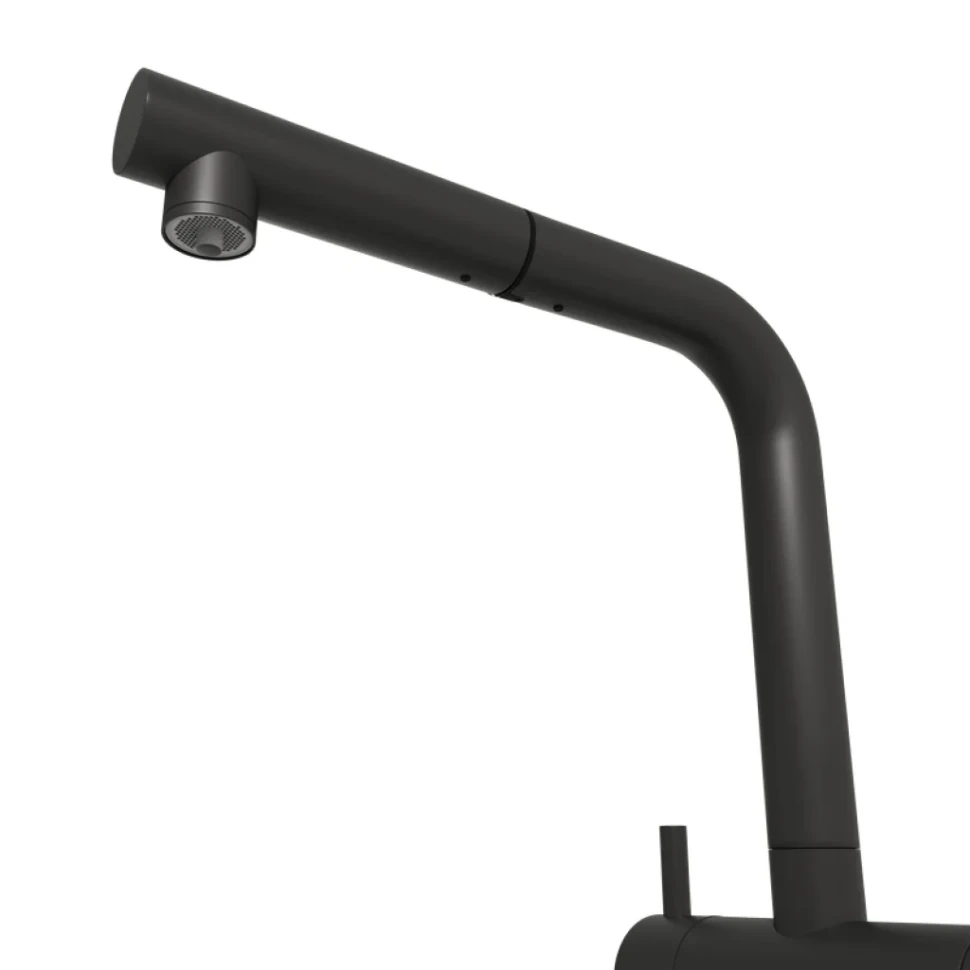 Смеситель для кухни Emar Steel ЕСВ 7017 black