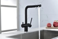 Смеситель для кухни Paulmark Serpentine Se213222-401 антрацит