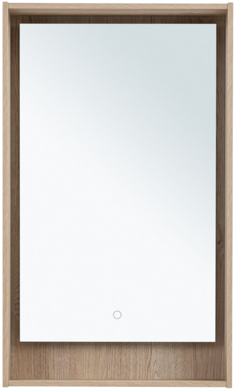 Зеркало Aquanet Милан 50 дуб светлый