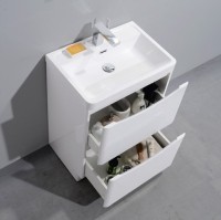 Тумба под раковину BelBagno Ancona-N 80 bianco lucido подвесная