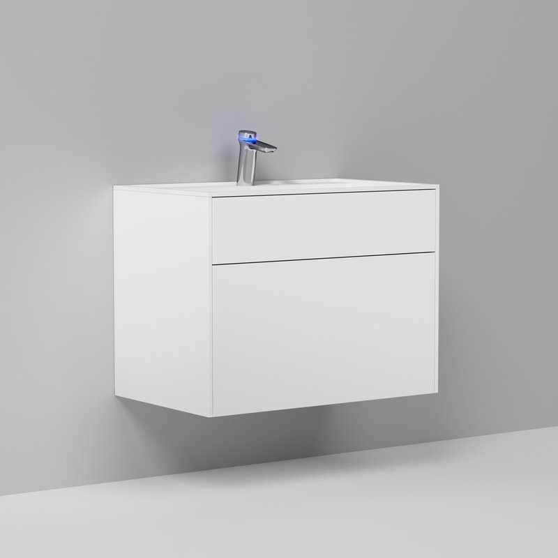 Тумба под раковину без столешницы AM.PM Inspire V2.0 80 белый матовый