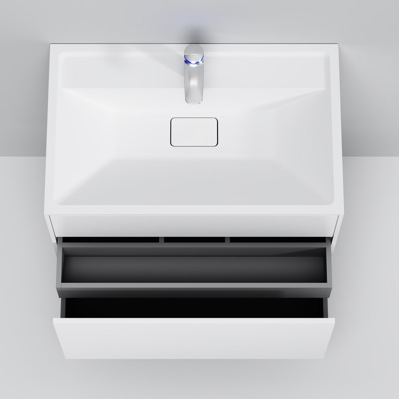 Тумба под раковину без столешницы AM.PM Inspire V2.0 80 белый матовый