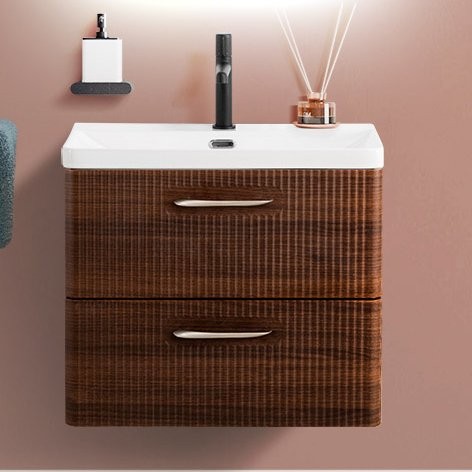 Тумба под раковину без столешницы BelBagno Due 50 noce