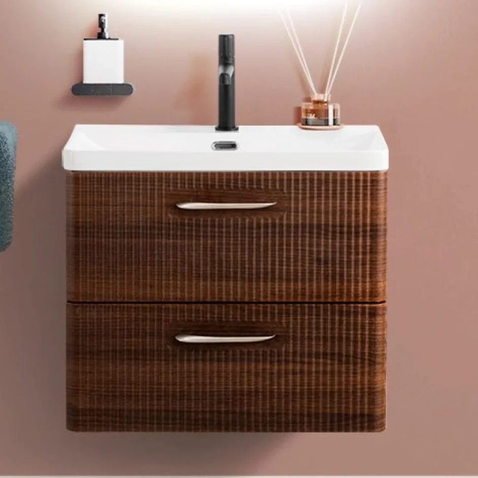Тумба под раковину без столешницы BelBagno Due 50 noce