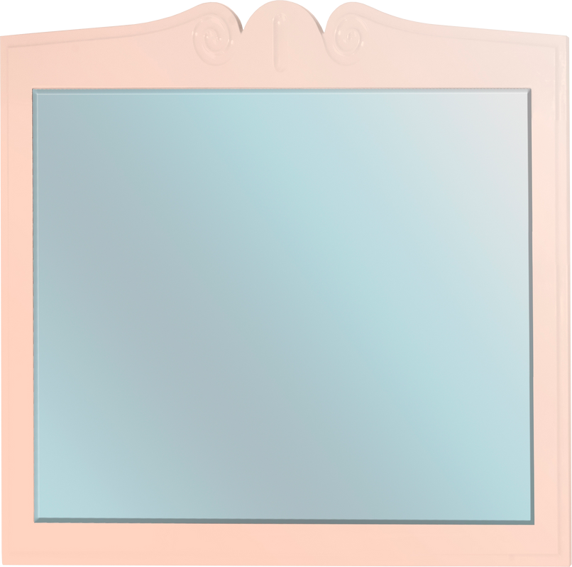 Зеркало Bellezza Эстель 80 бежевое